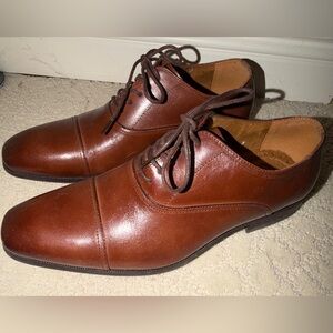 Florsheim Rich Brown Leather Oxfords